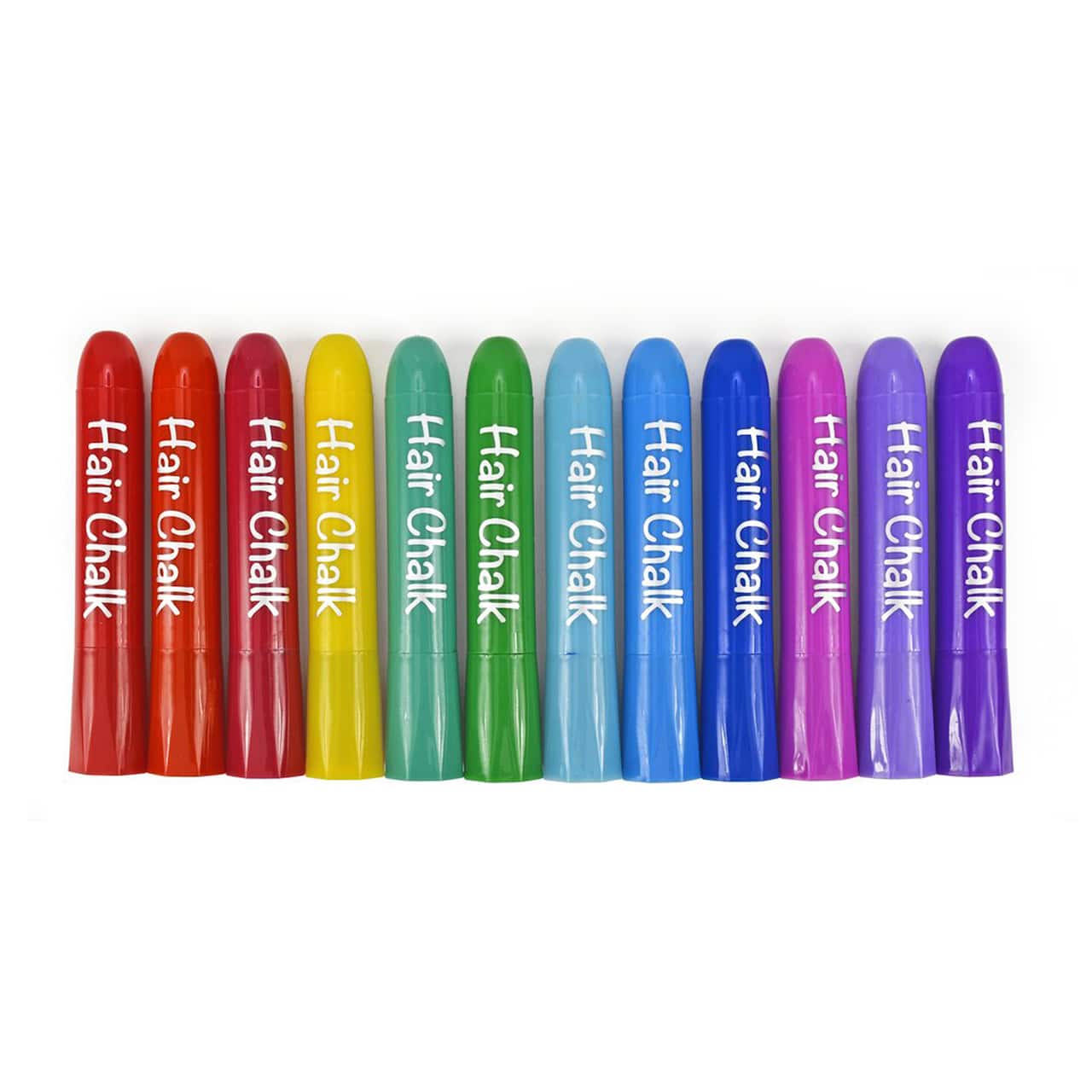 6 Packs: 12 ct. (72 total) The Pencil Grip™ Hair Coloring Chalk